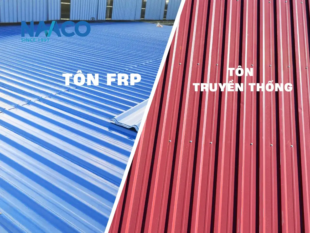 So sánh tôn FRP và tôn truyền thống_ Lựa chọn nào tốt hơn