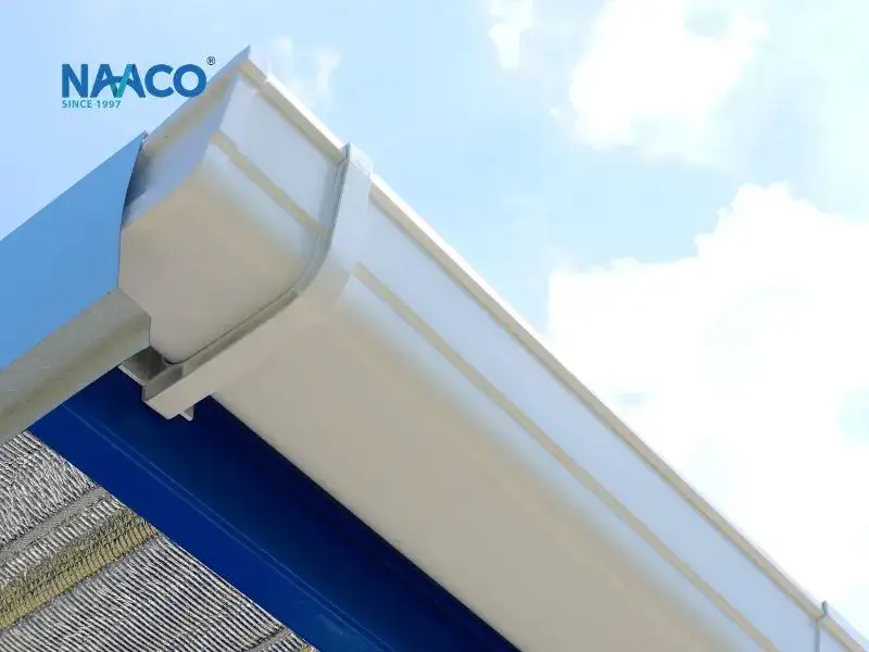 Giải pháp thoát nước hiệu quả với máng xối nhựa